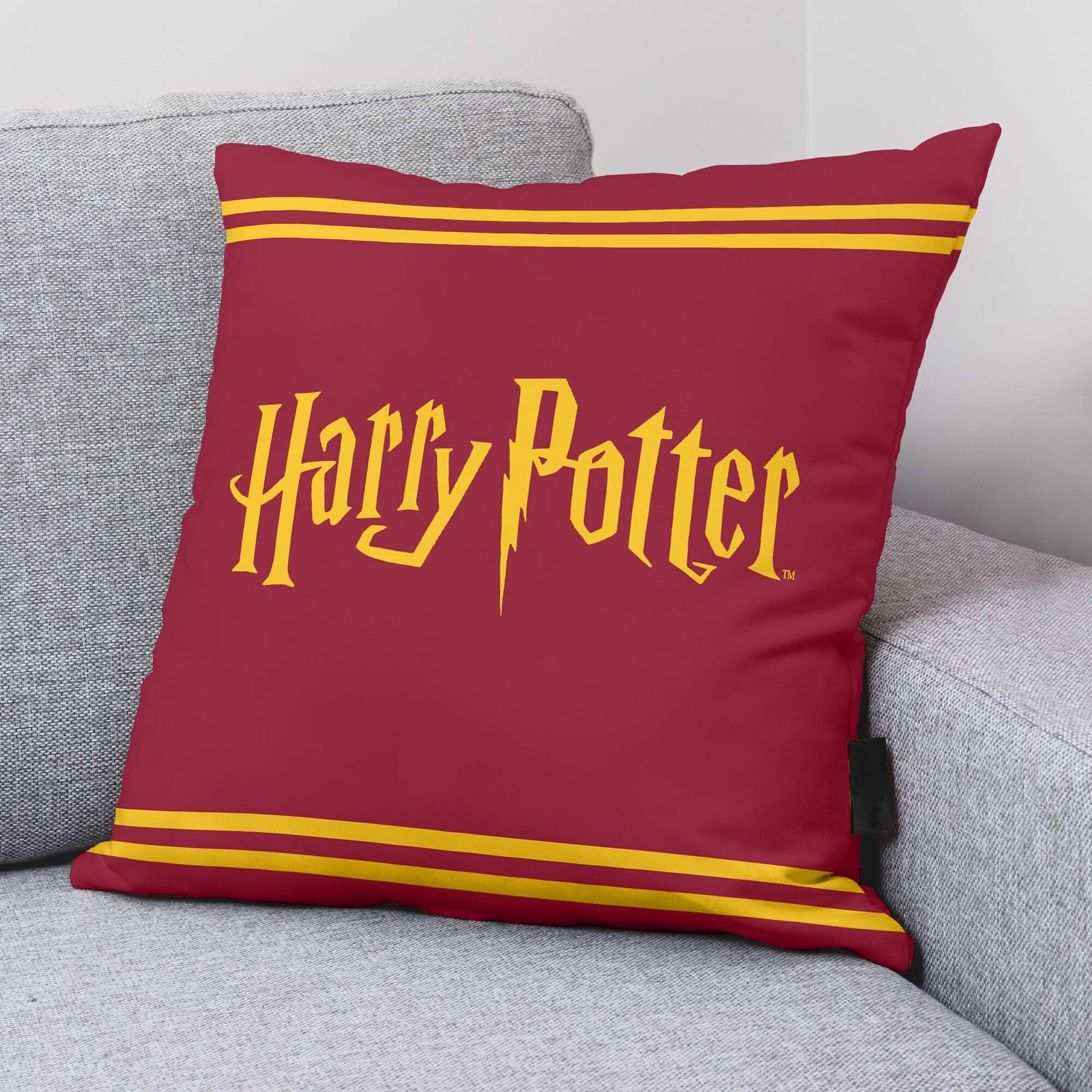 100% cotton cushion cover 45x45cm Harry Potter Red A