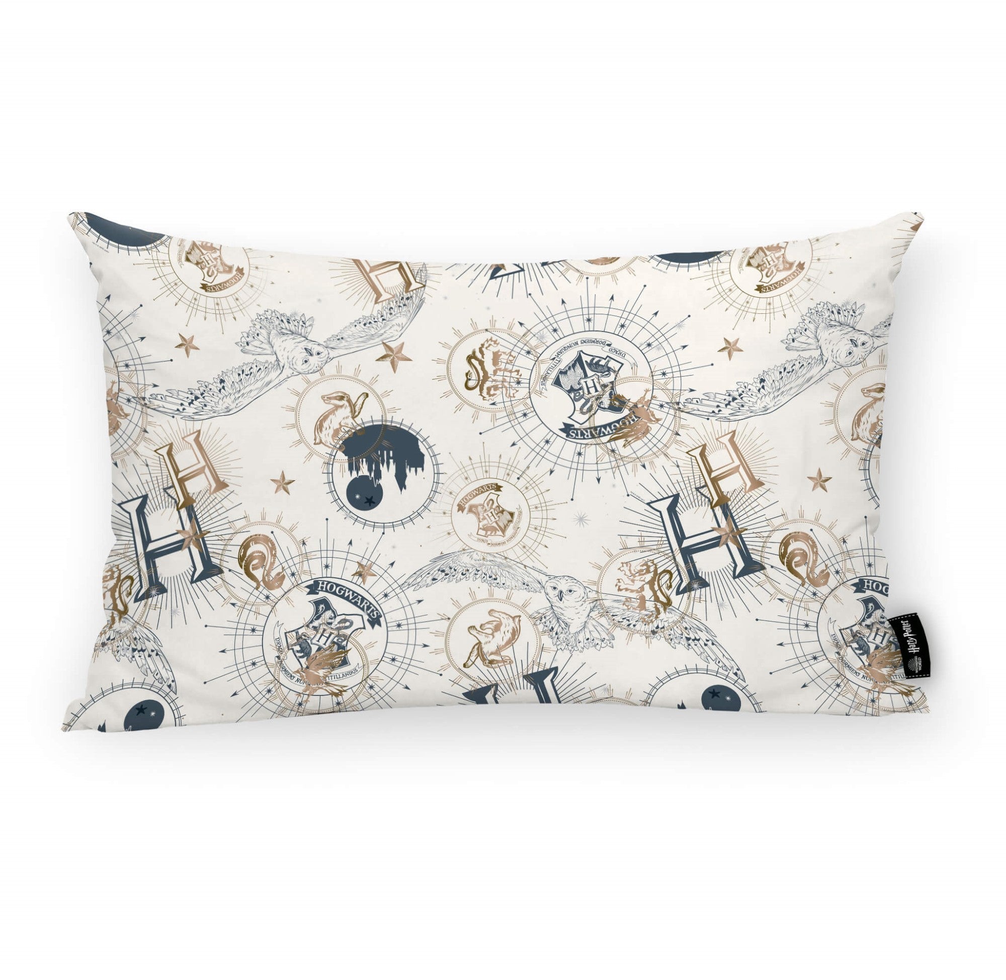 100% cotton cushion cover 30x50cm Harry Potter Gold C