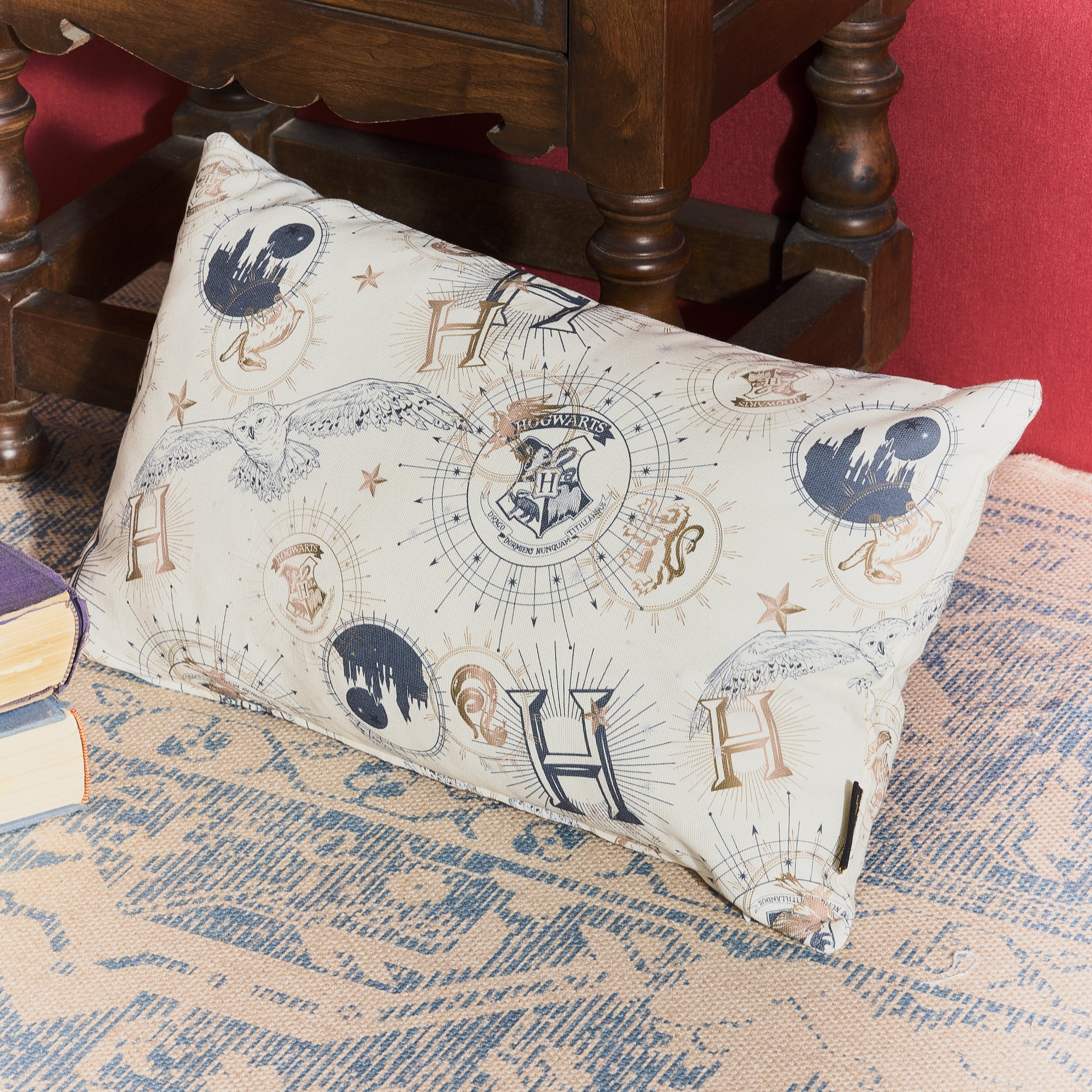 100% cotton cushion cover 30x50cm Harry Potter Gold C