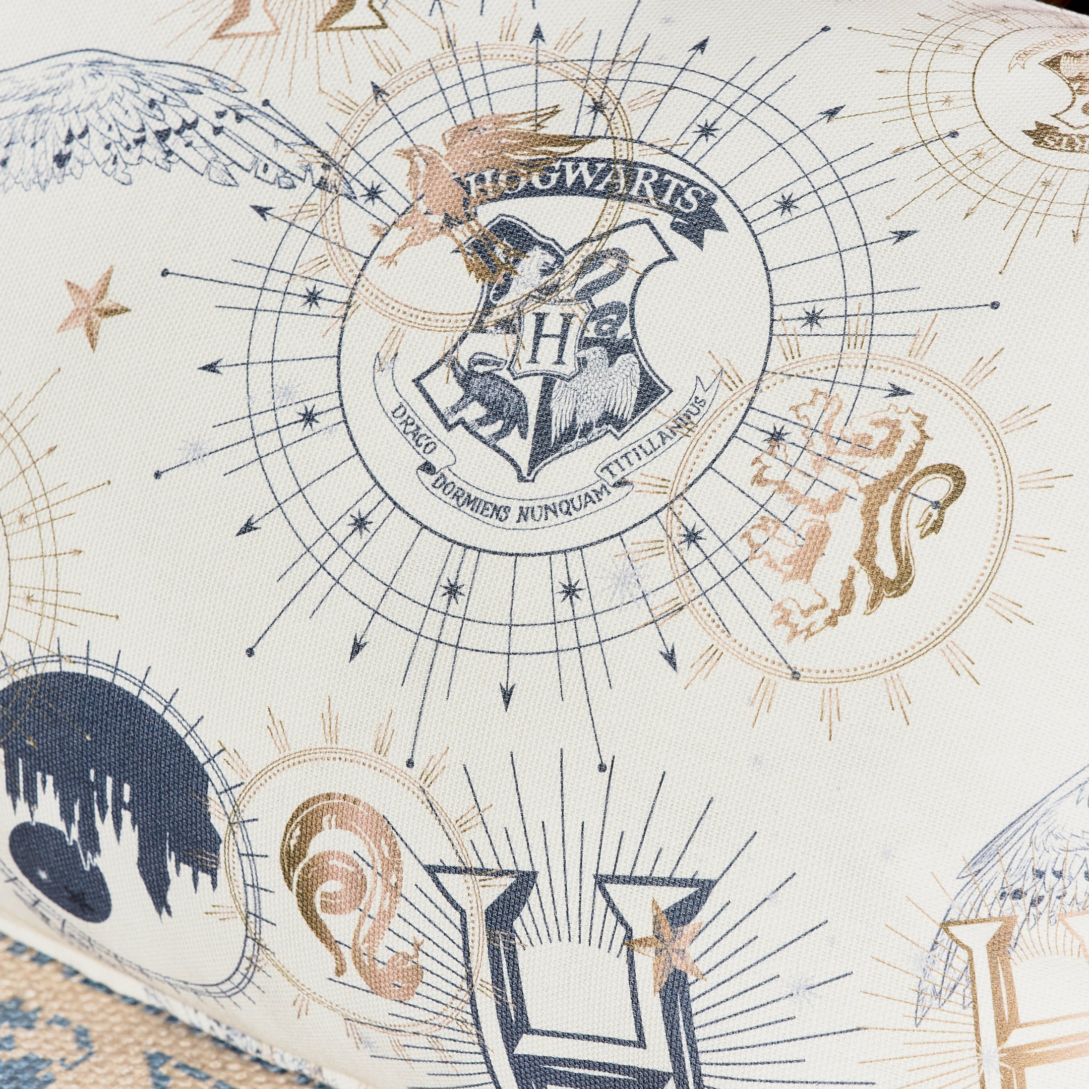 100% cotton cushion cover 30x50cm Harry Potter Gold C