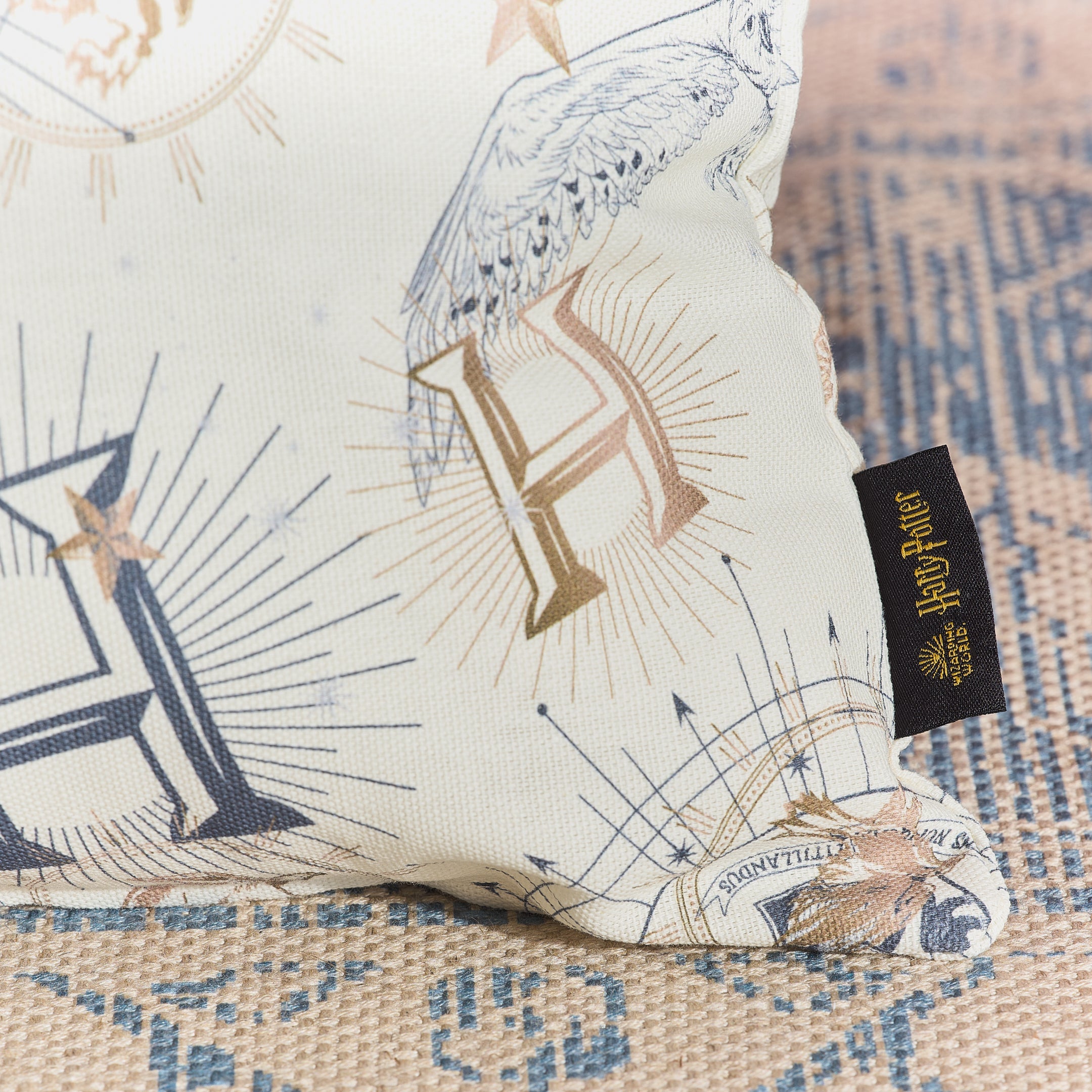 100% cotton cushion cover 30x50cm Harry Potter Gold C