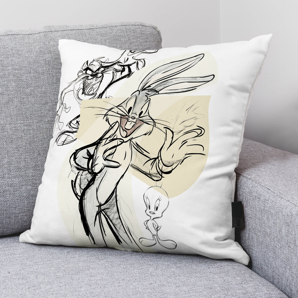 100% Cotton Cushion Cover 45x45 cm Looney Tunes A
