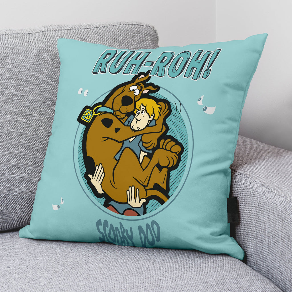 Housse de coussin 100% Coton 45x45 cm Scooby Doo A