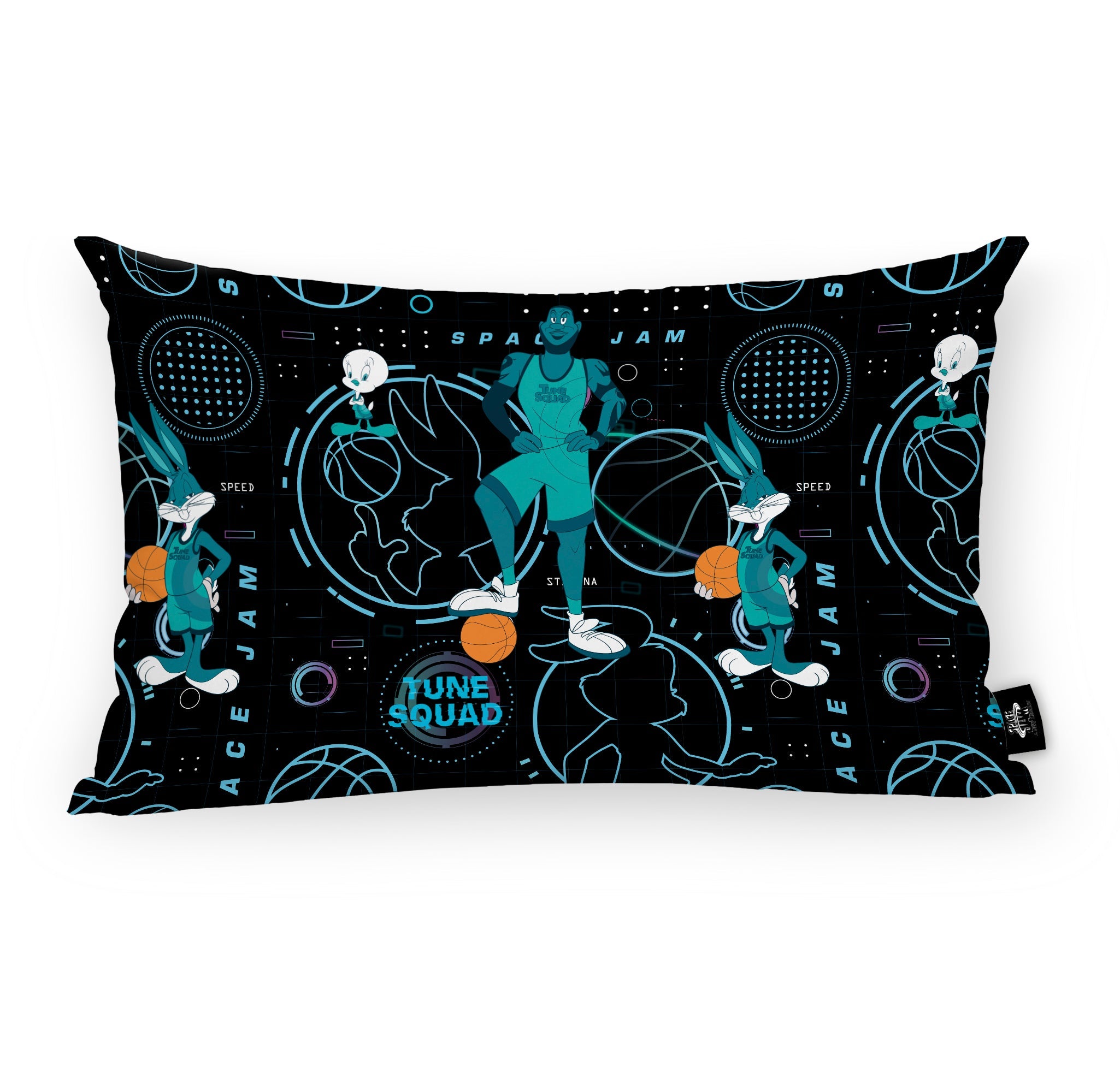 100% Cotton Cushion Cover 30x50 cm Tune Squad C