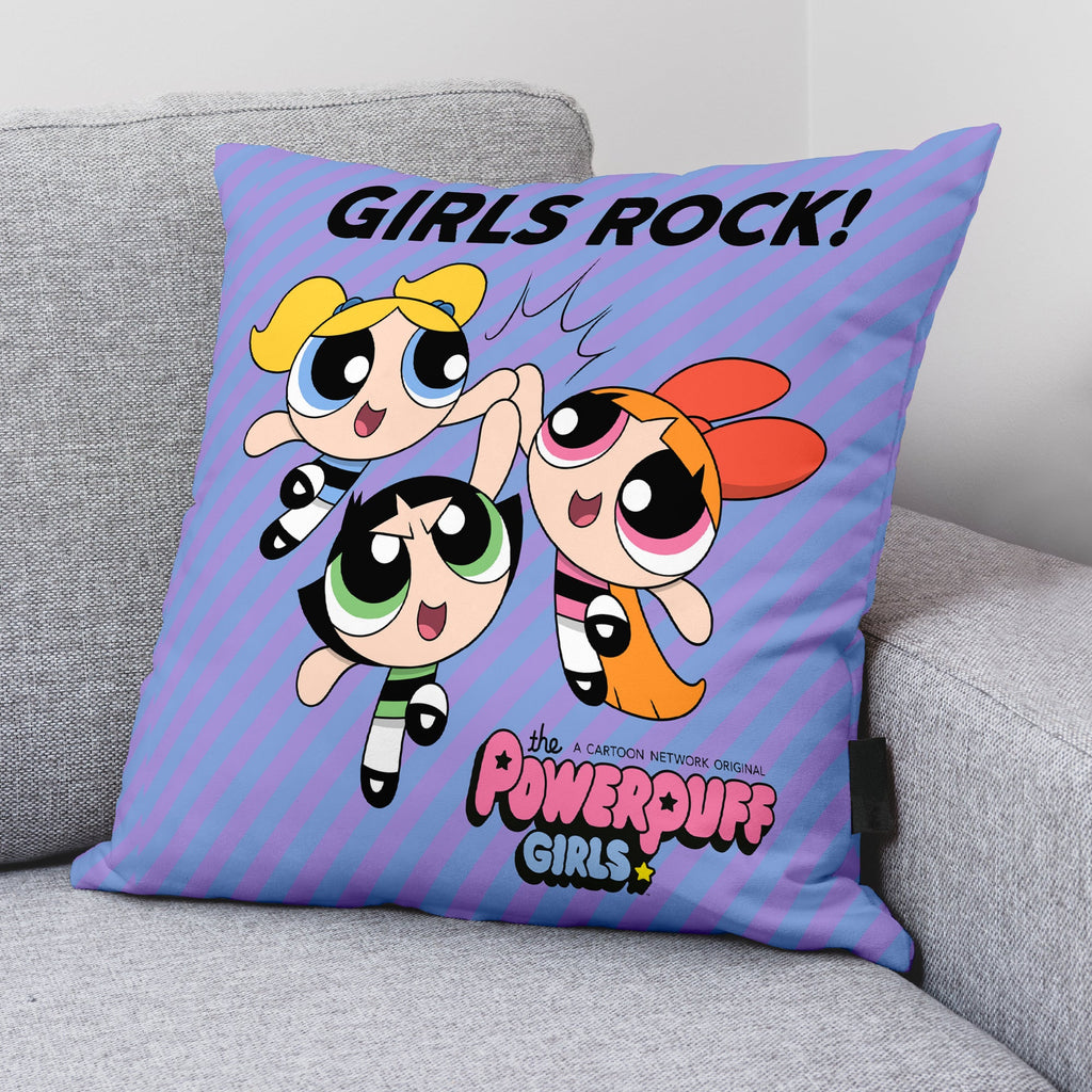 Housse de coussin 100% Coton 45x45 cm Girls Rock A