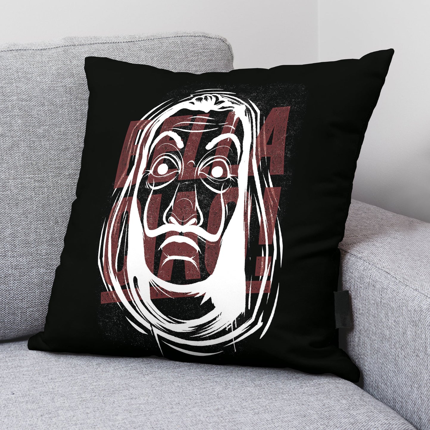 Funda de cojín 100% Algodón 45x45 cm Bella Ciao A