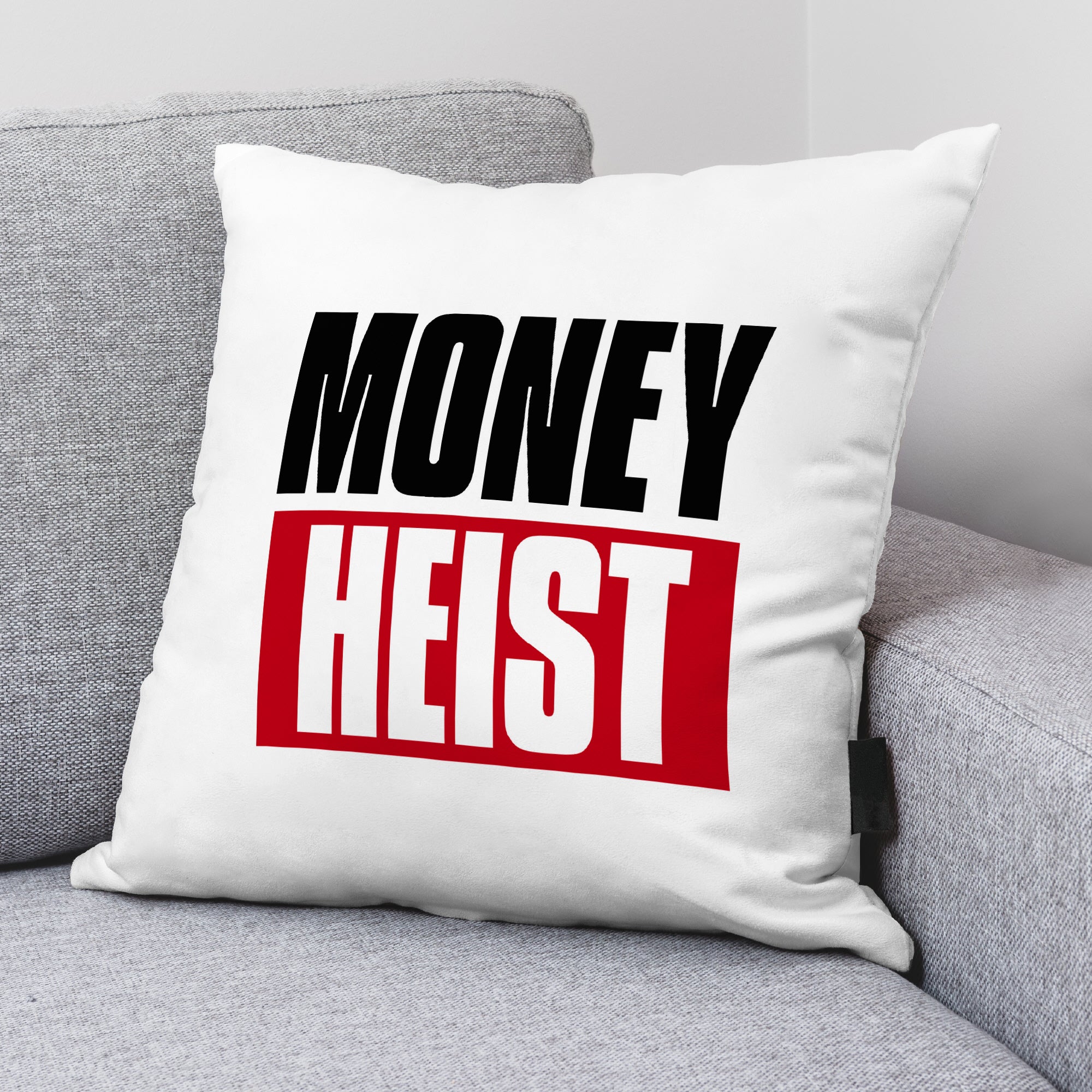 Housse de coussin 100% Coton 45x45 cm Money Heist A