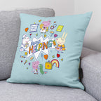 100% cotton cushion cover 45x45cm Always Helping A