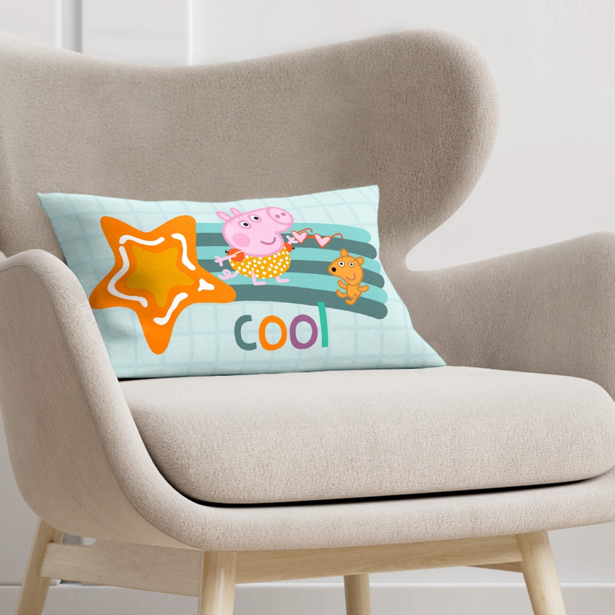 100% cotton cushion cover 30x50cm Cool 1 C