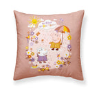 100% cotton cushion cover 45x45cm No bad days A