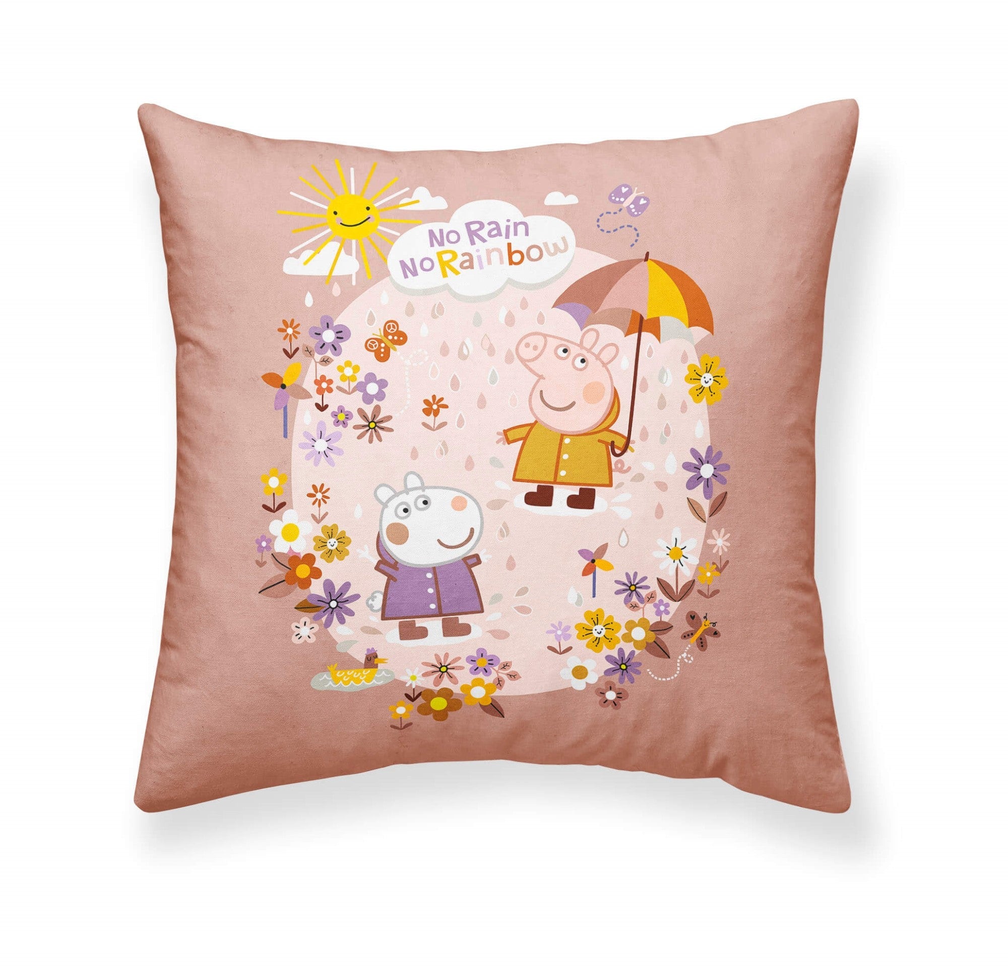 100% cotton cushion cover 45x45cm No bad days A