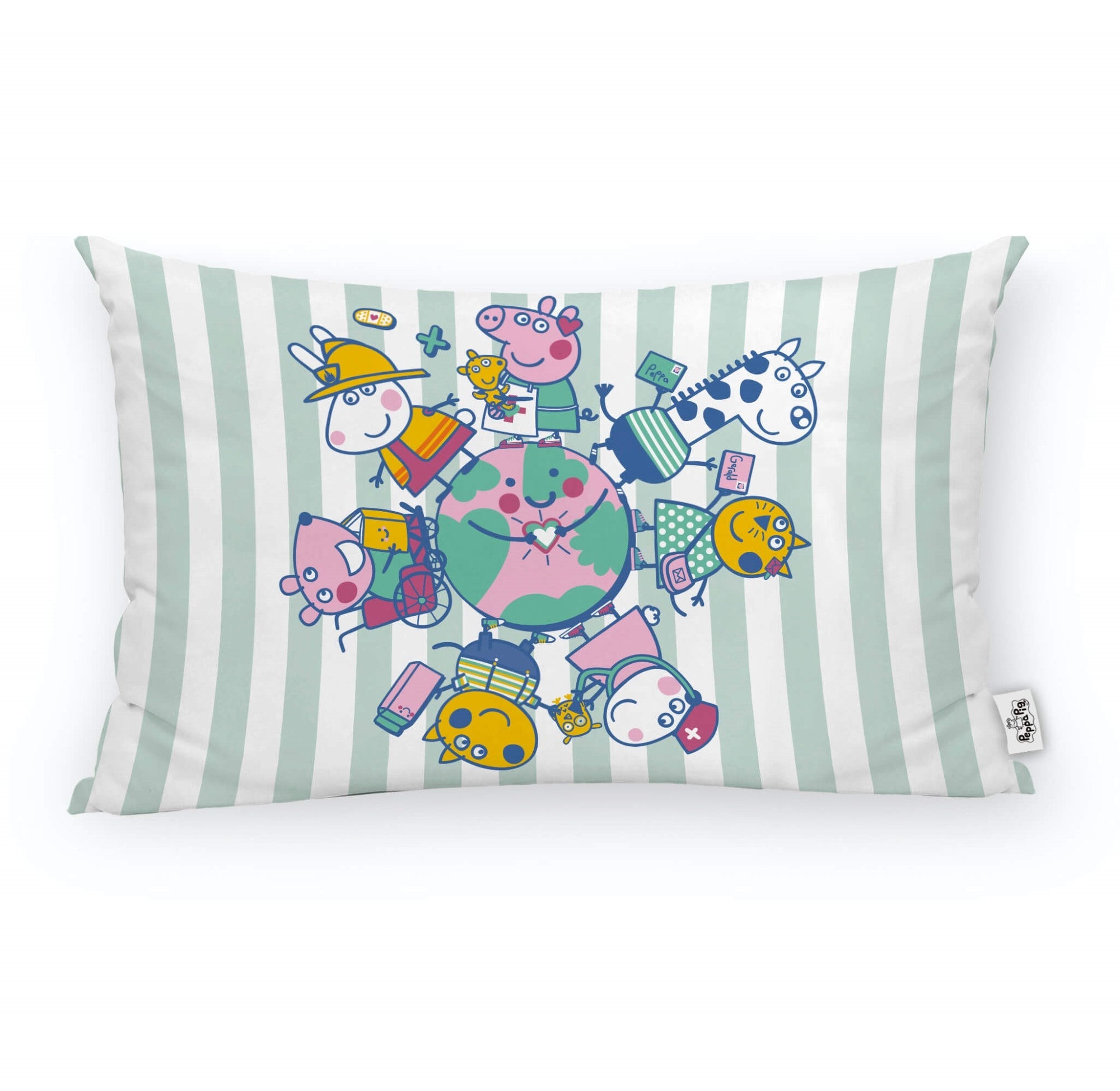 100% cotton cushion cover 30x50cm Together C