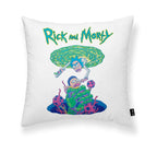 Funda de cojín 100% Algodón 45x45 cm Rick and Morty A