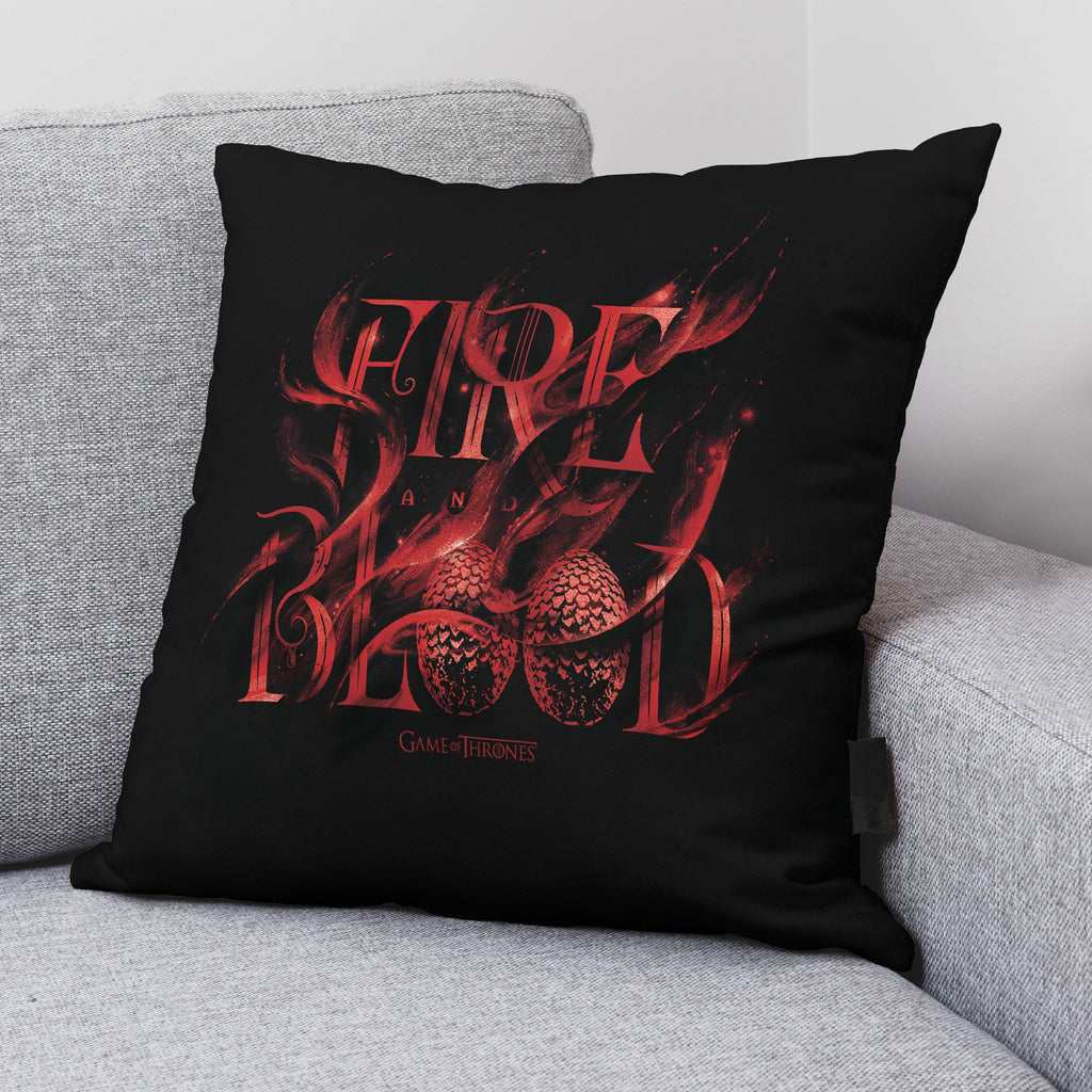 Housse de coussin 100% Coton 45x45 cm Fire Blood A