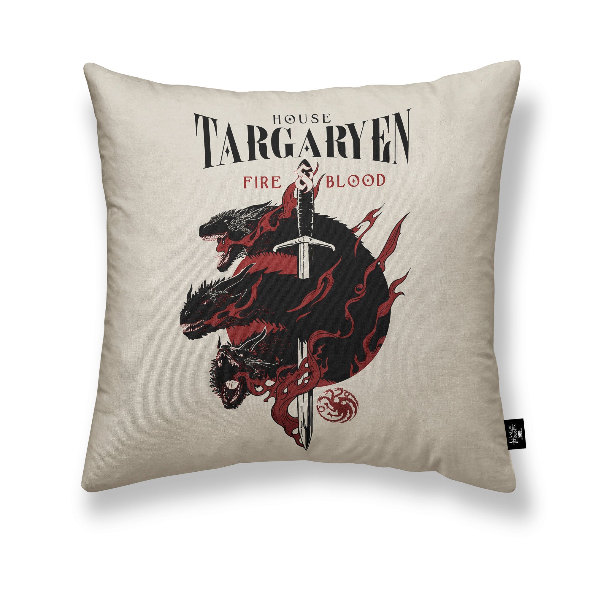 Funda de cojín 100% Algodón 45x45 cm Targaryen A