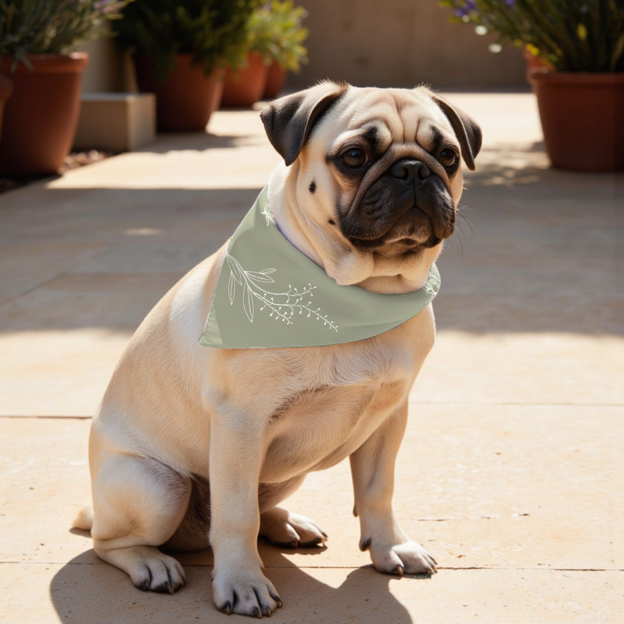 Pack 2 unidades bandana para mascotas ORBA