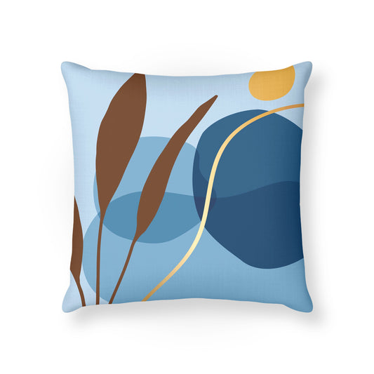 Cojín decorativo con relleno 45x45 cm Añil B