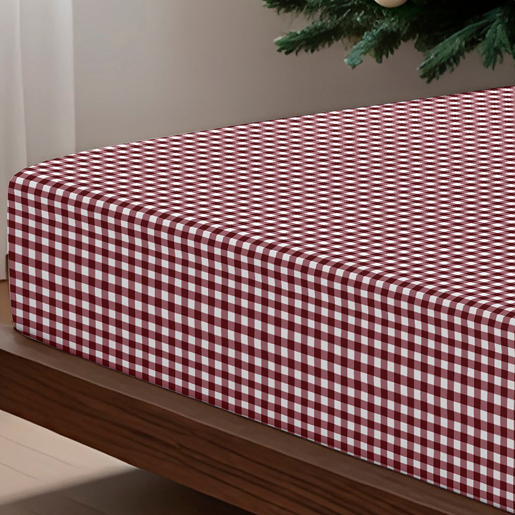 Bajera Xmas Vichy 100% algodón