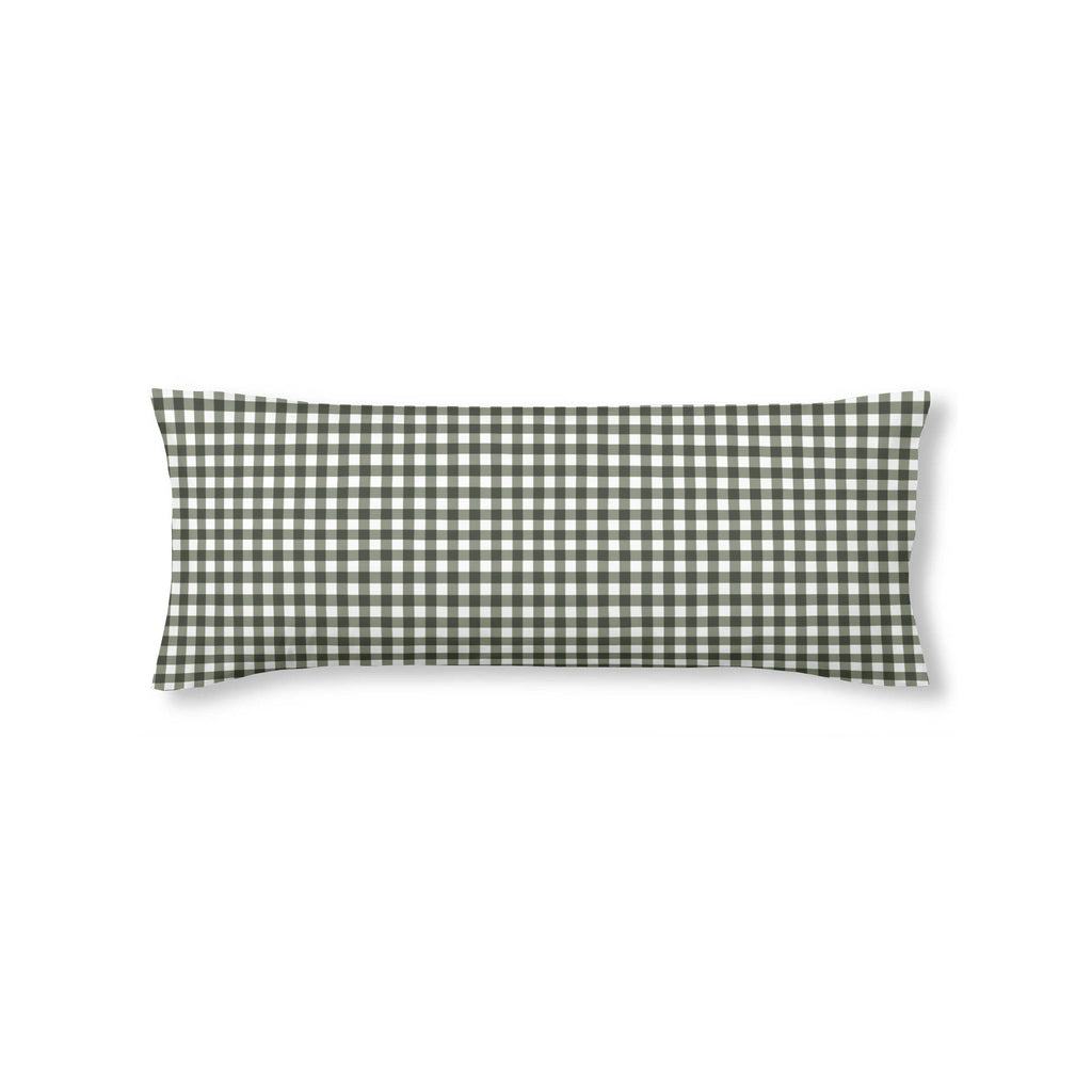 Funda de almohada 100% algodón Xmas Vichy Verde
