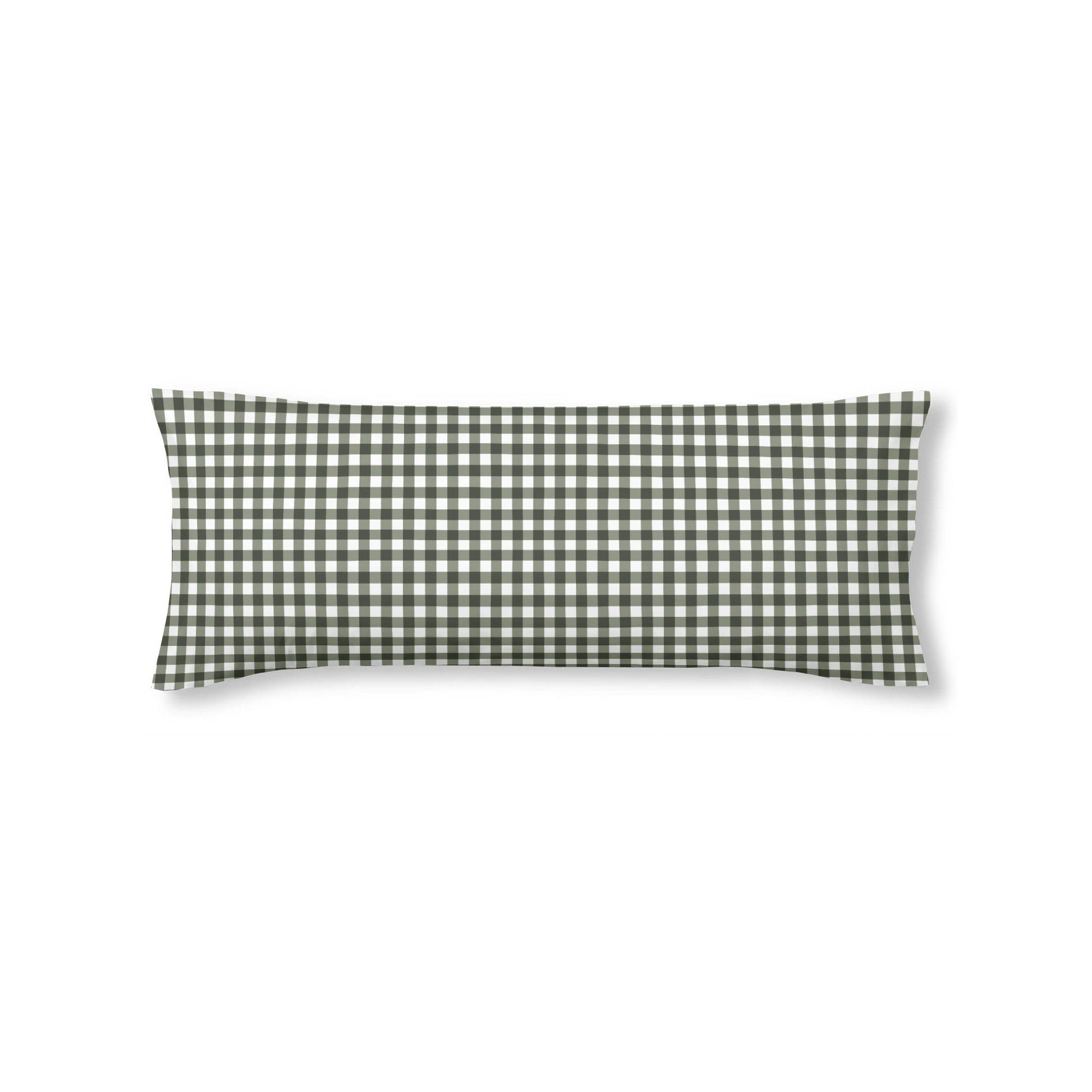 Funda de almohada 100% algodón Xmas Vichy Verde