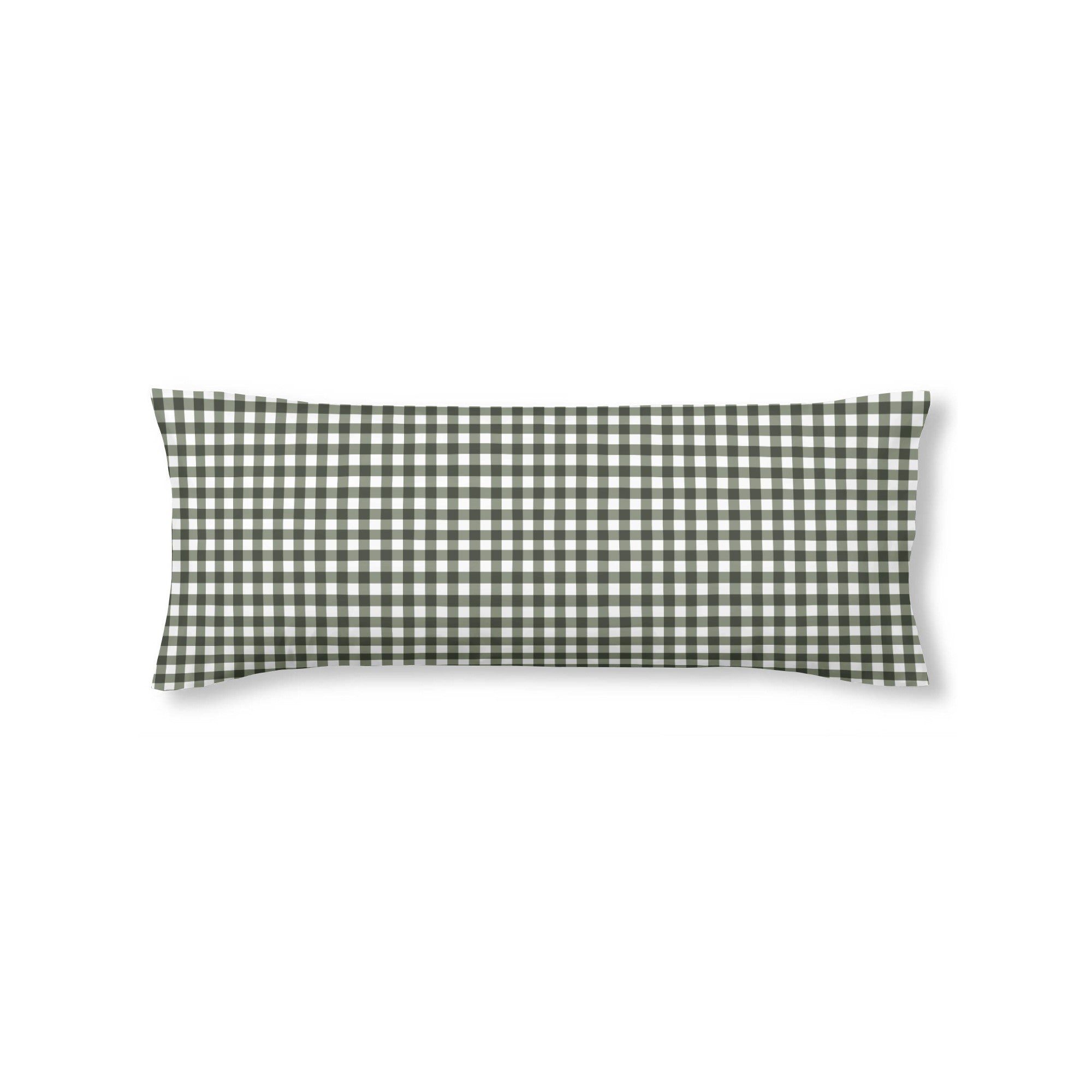 Funda de almohada 100% algodón Xmas Vichy Verde