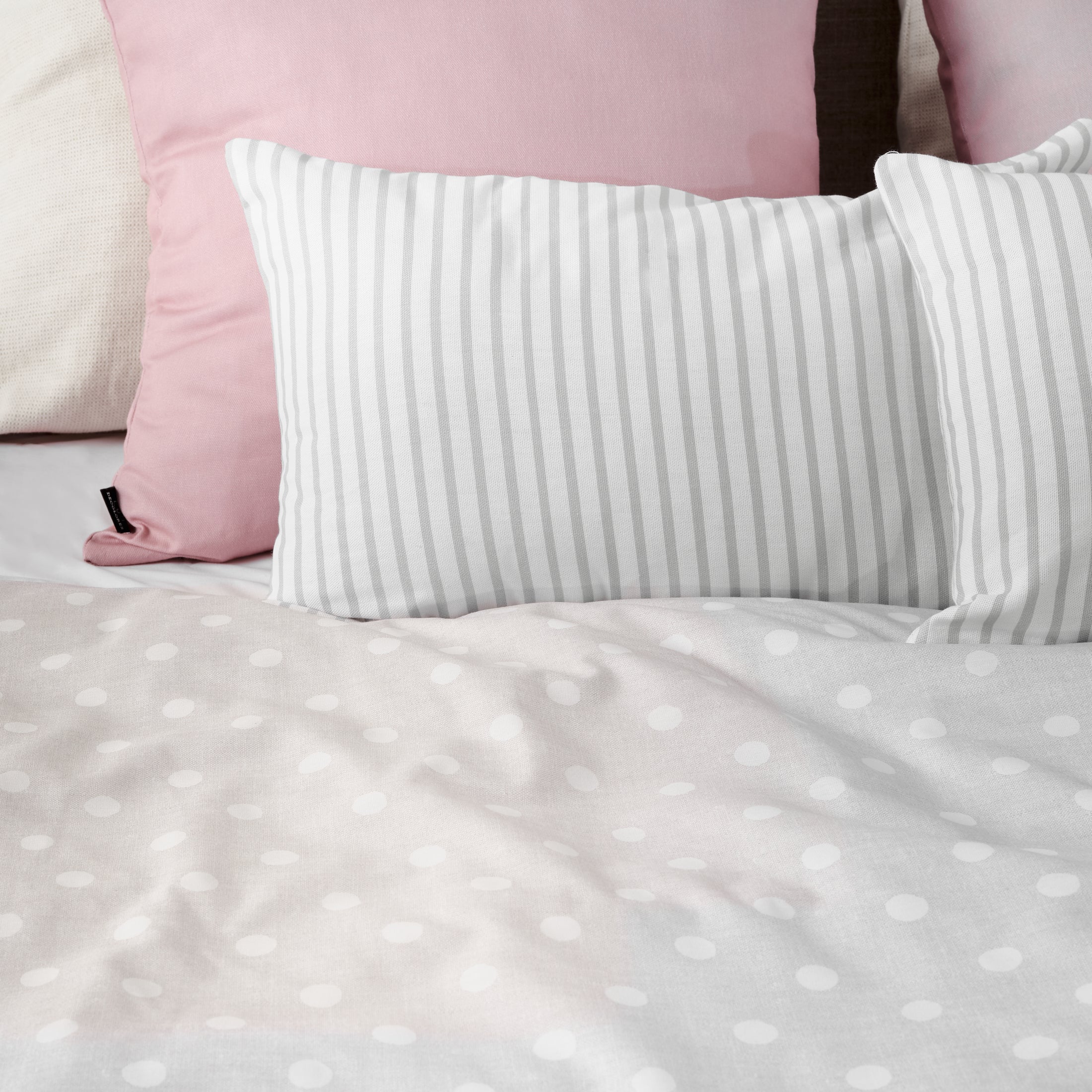 Housse de couette à boutons 100% coton Auckland