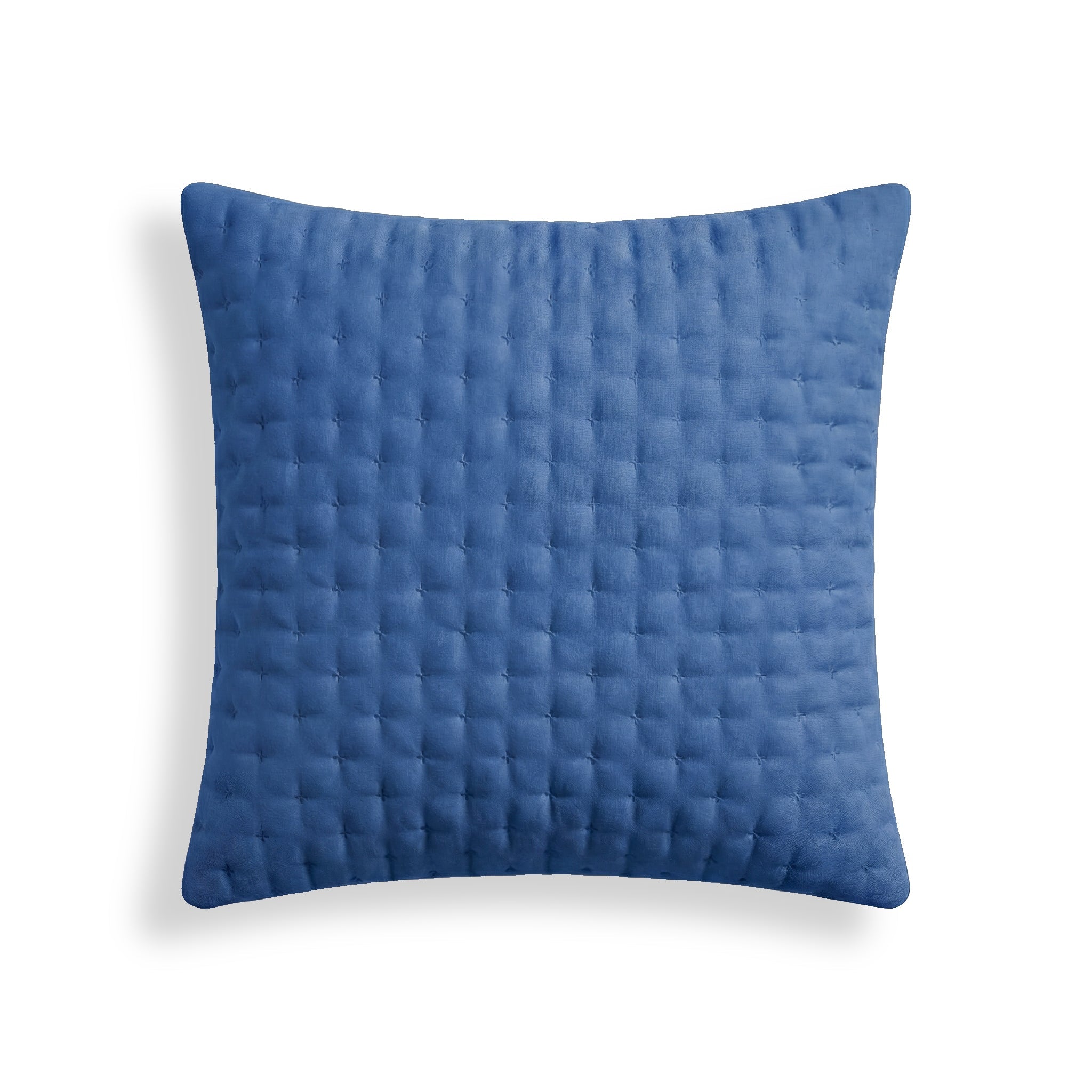 Funda de almohada lisa acolchada Azul Cielo