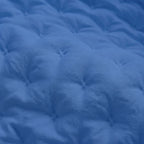 Colcha lisa acolchada Azul Cielo tacto suave