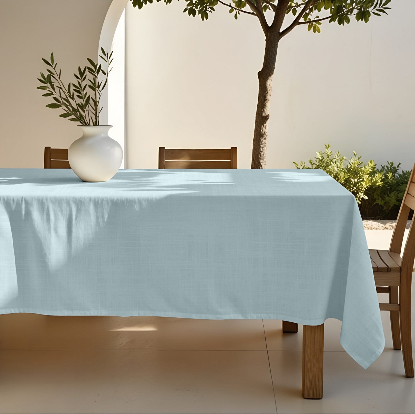 Mantel antimanchas Azul