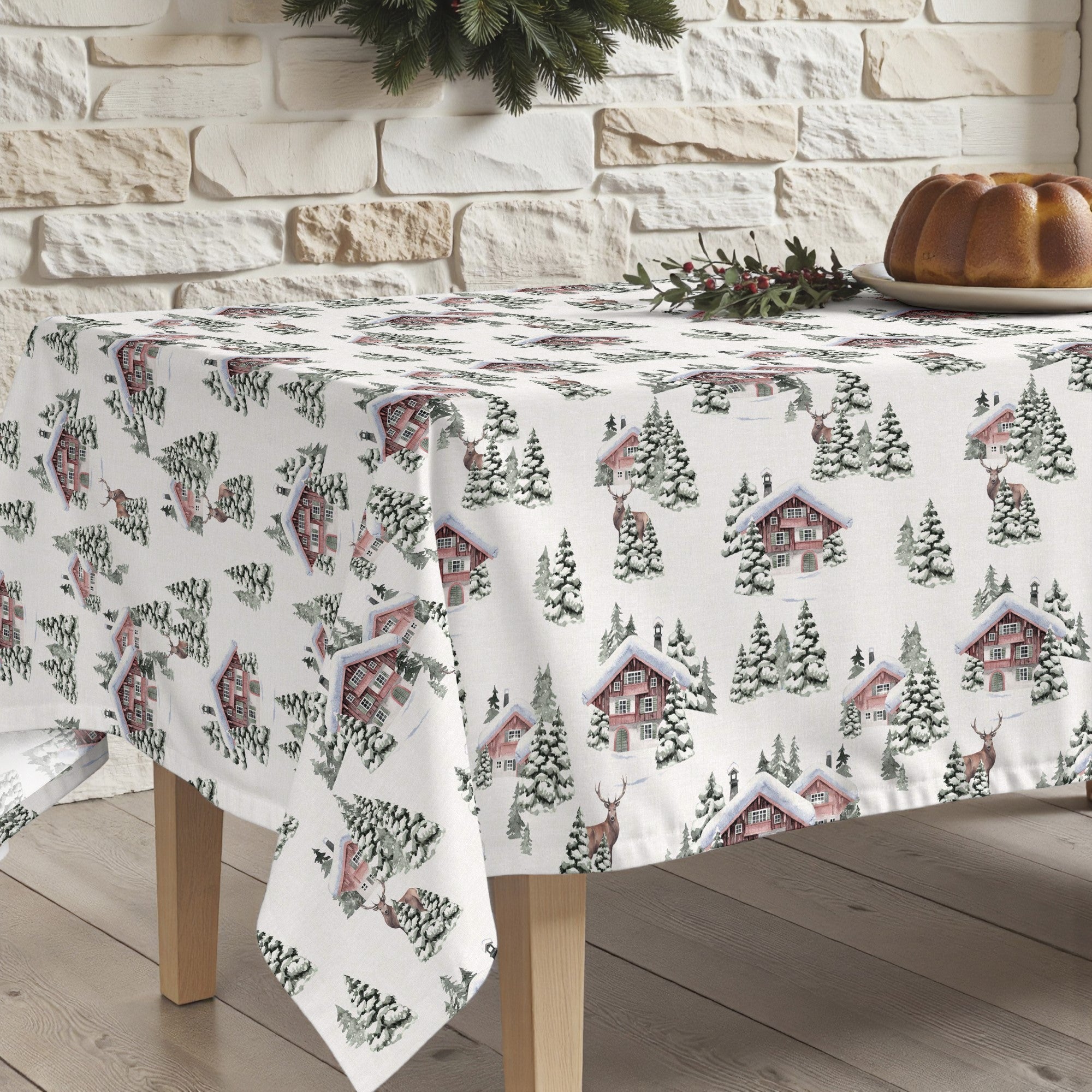 BL Christmas 21 stain-resistant tablecloth