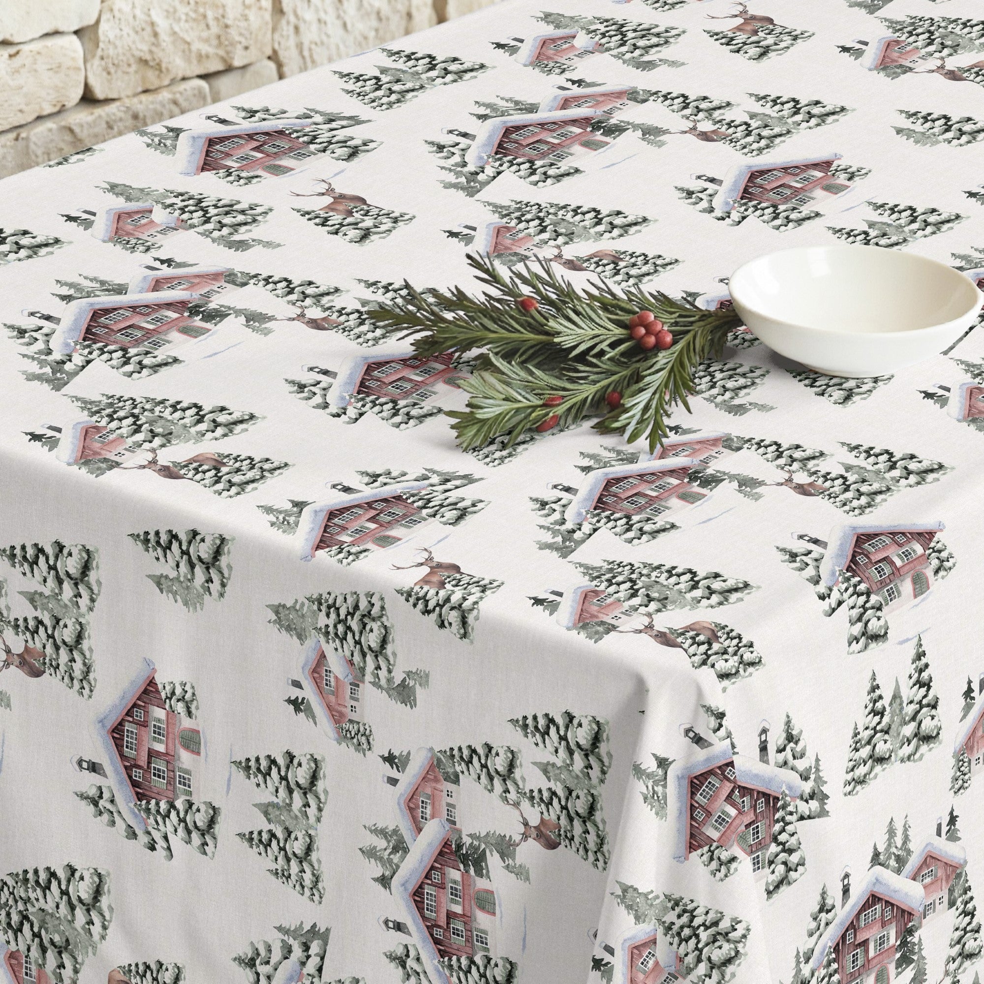 BL Christmas 21 stain-resistant tablecloth