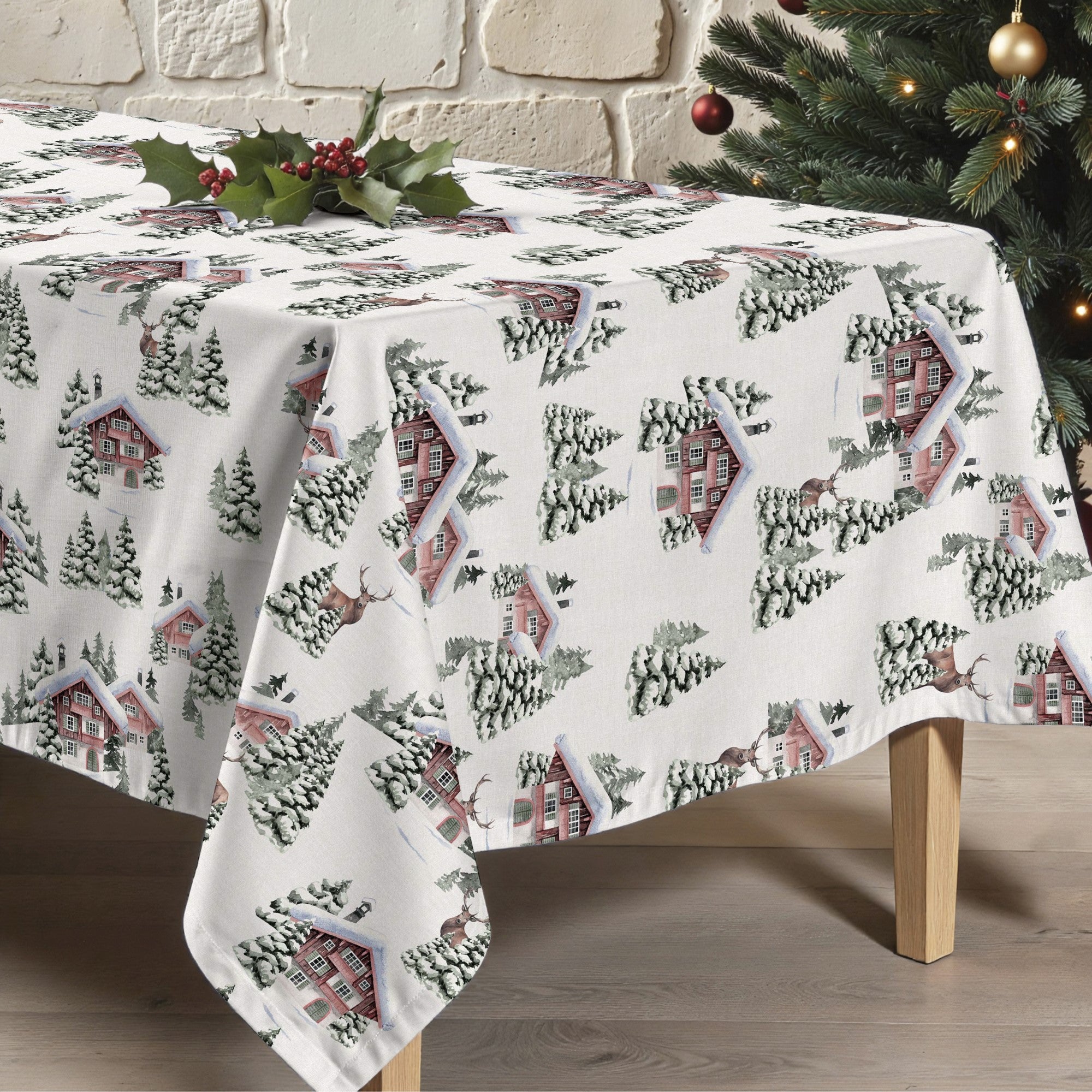 BL Christmas 21 stain-resistant tablecloth