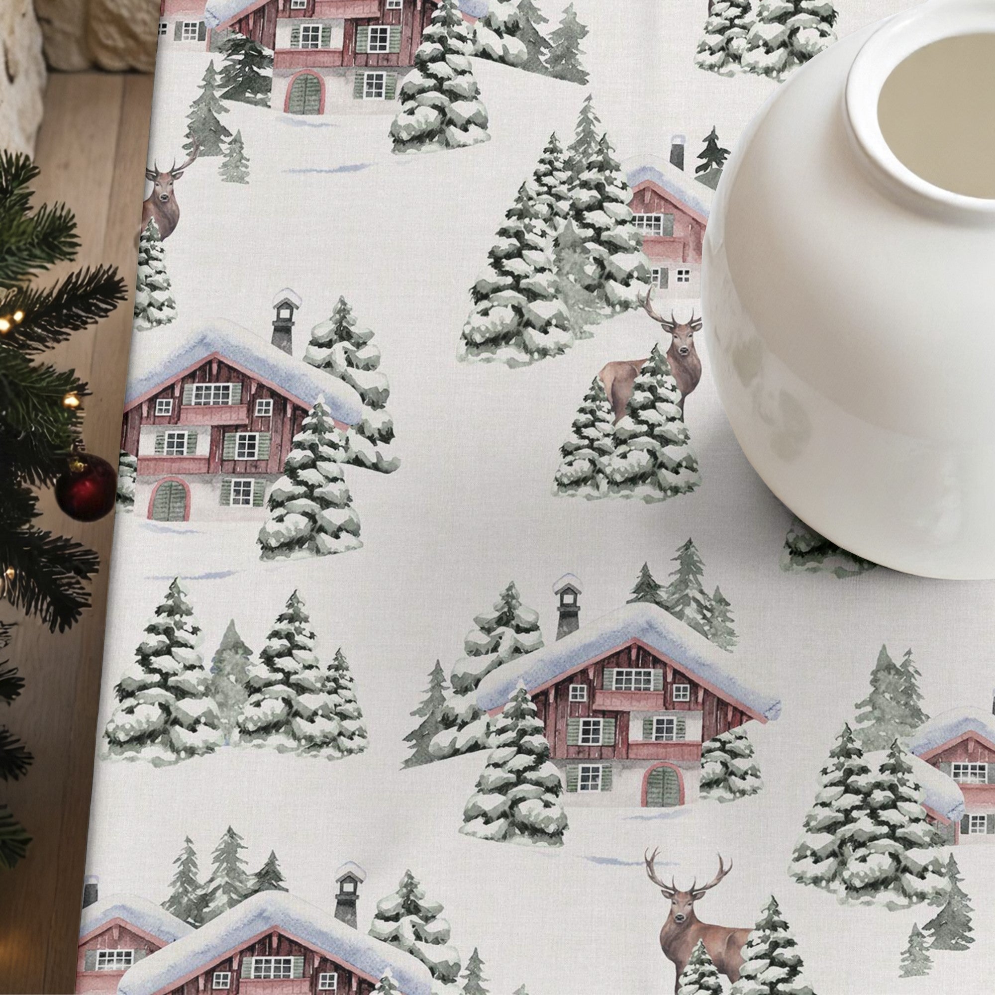 BL Christmas 21 stain-resistant tablecloth