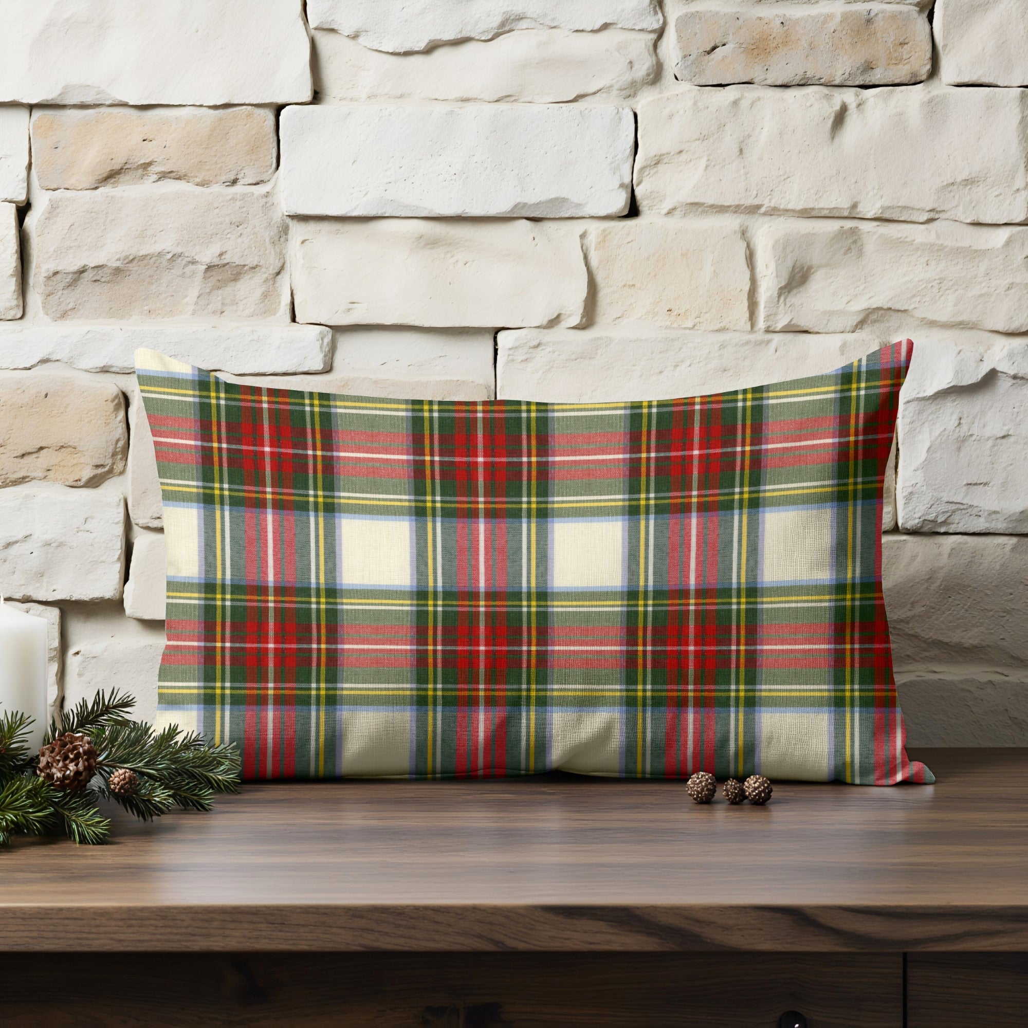 100% cotton cushion cover Christmas Cabal 02 30x50 cm