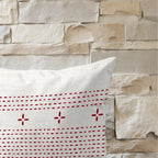 Funda de cojín 100% algodón Cascabel 8 C 30x50 cm