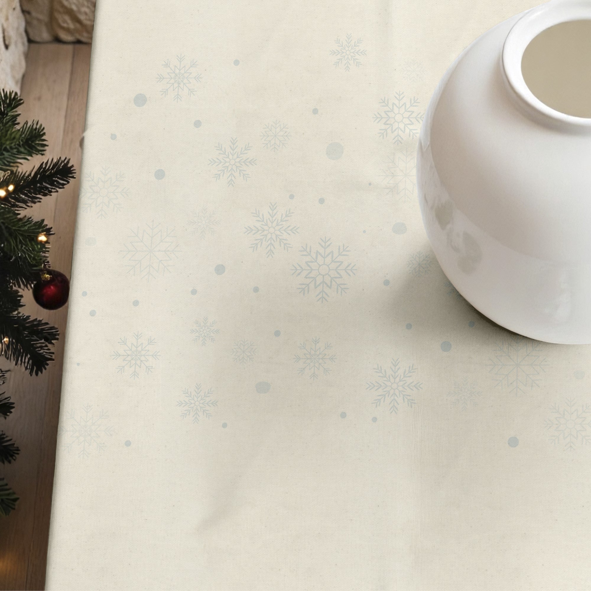 Mantel antimanchas Christmas city 100