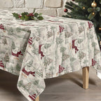 Mantel antimanchas Christmas deer 1225