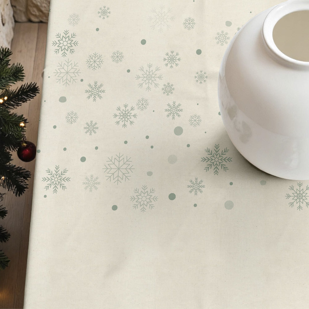 Mantel antimanchas Christmas deer cenefa 1225