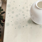 Mantel antimanchas Christmas deer cenefa 1225