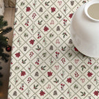 Mantel antimanchas Christmas flower 2