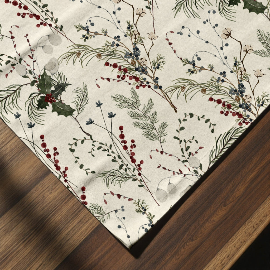 Mantel individual antimanchas pack 2 unidades Christmas Muerdago 2-100