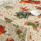 Nappe antitache Partitions Noël