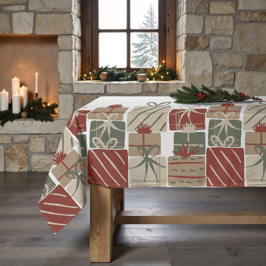 Mantel antimanchas Christmas Present