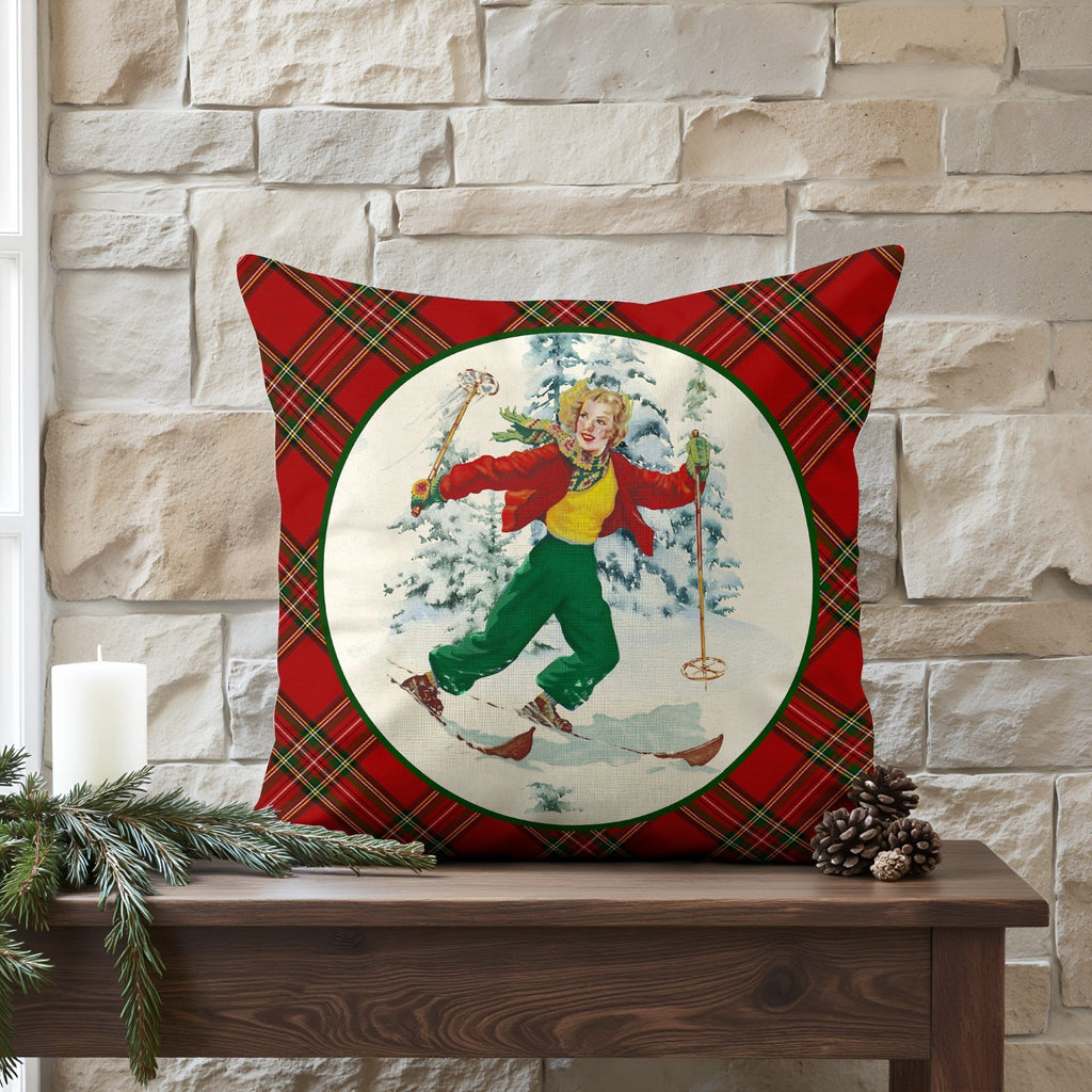 Funda de cojín 100% algodón Christmas Sky A 50x50 cm