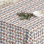 Christmas Sky stain-resistant tablecloth 4