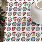 Christmas Sky stain-resistant tablecloth 4