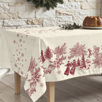 Mantel antimanchas Christmas toile vp-101