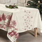 Mantel antimanchas Christmas toile vp-101