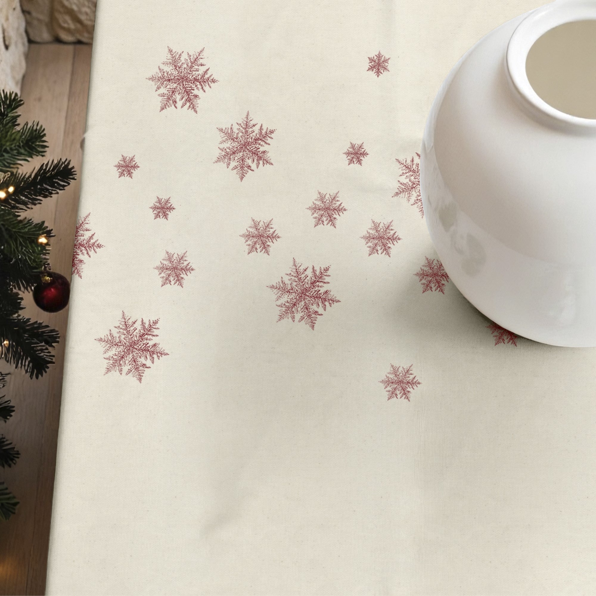 Mantel antimanchas Christmas toile vp-101