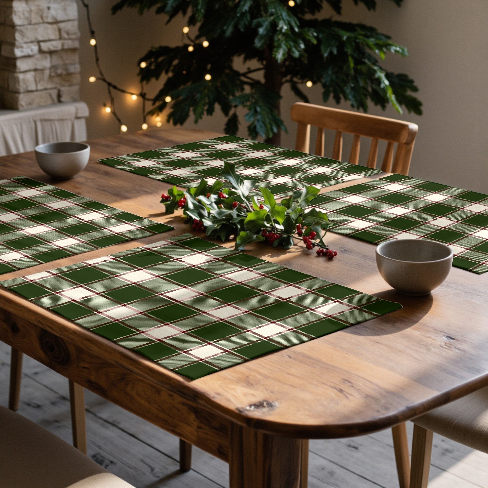 Mantel individual antimanchas pack 2 unidades Christmas Wish 11 1225